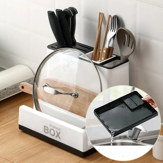 Tableware Storage Holders Kitchen Knife Plastic Storage